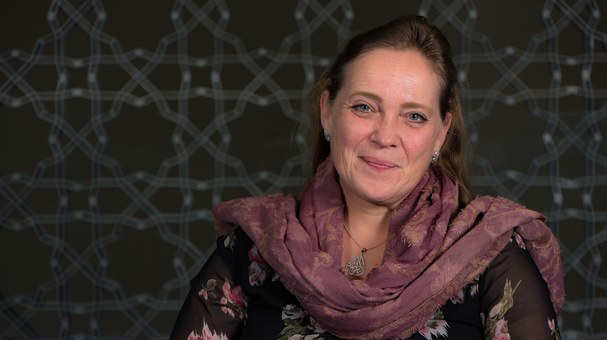 A portrait photo of the Aga Khan Museum's CEO, Dr. Ulrike Al-Khamis